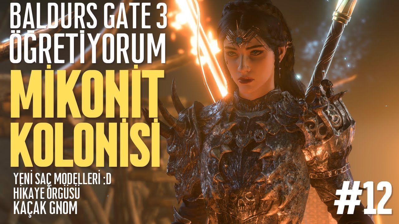 Modlu Baldurs Gate 3 Öğretiyorum | Mantar Kafalara Yardım Ettik  Bölüm 12