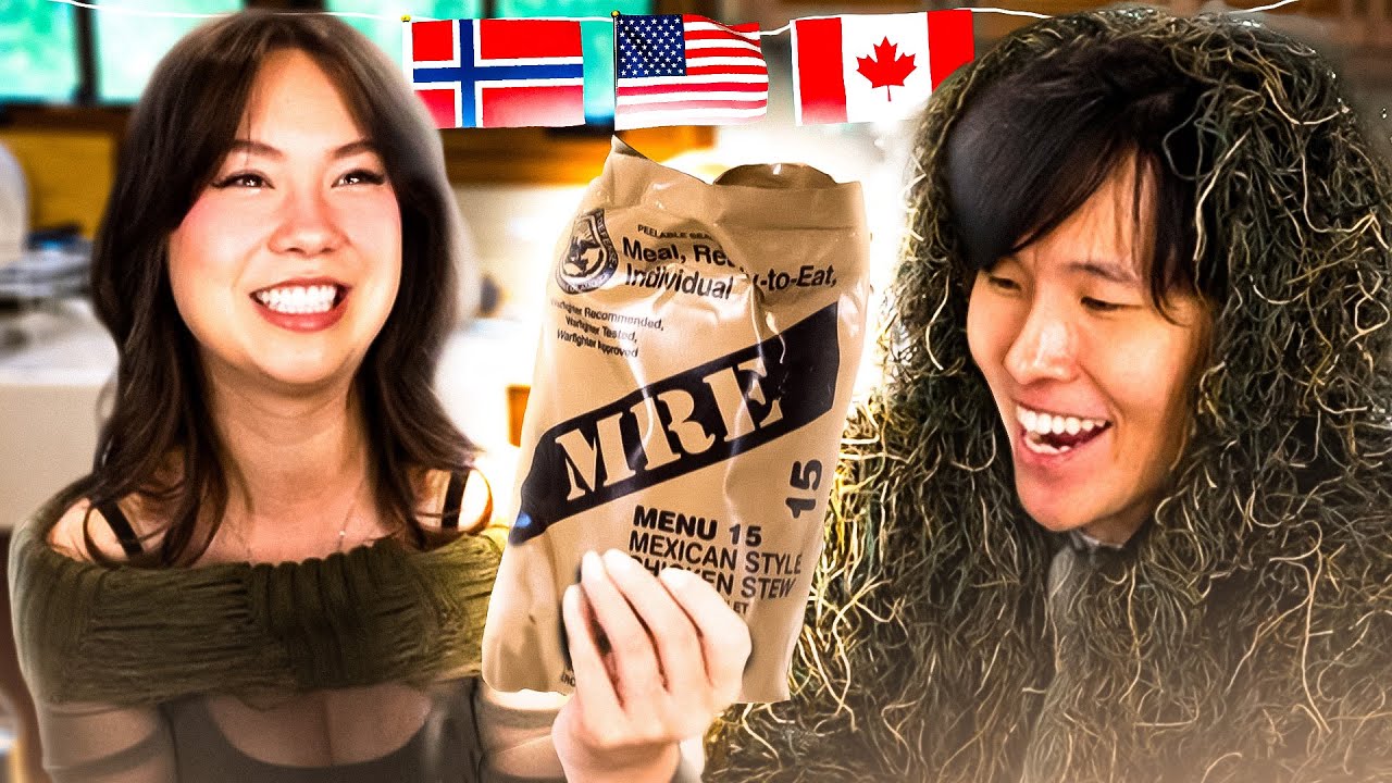 We tried MRE's from all over the world...