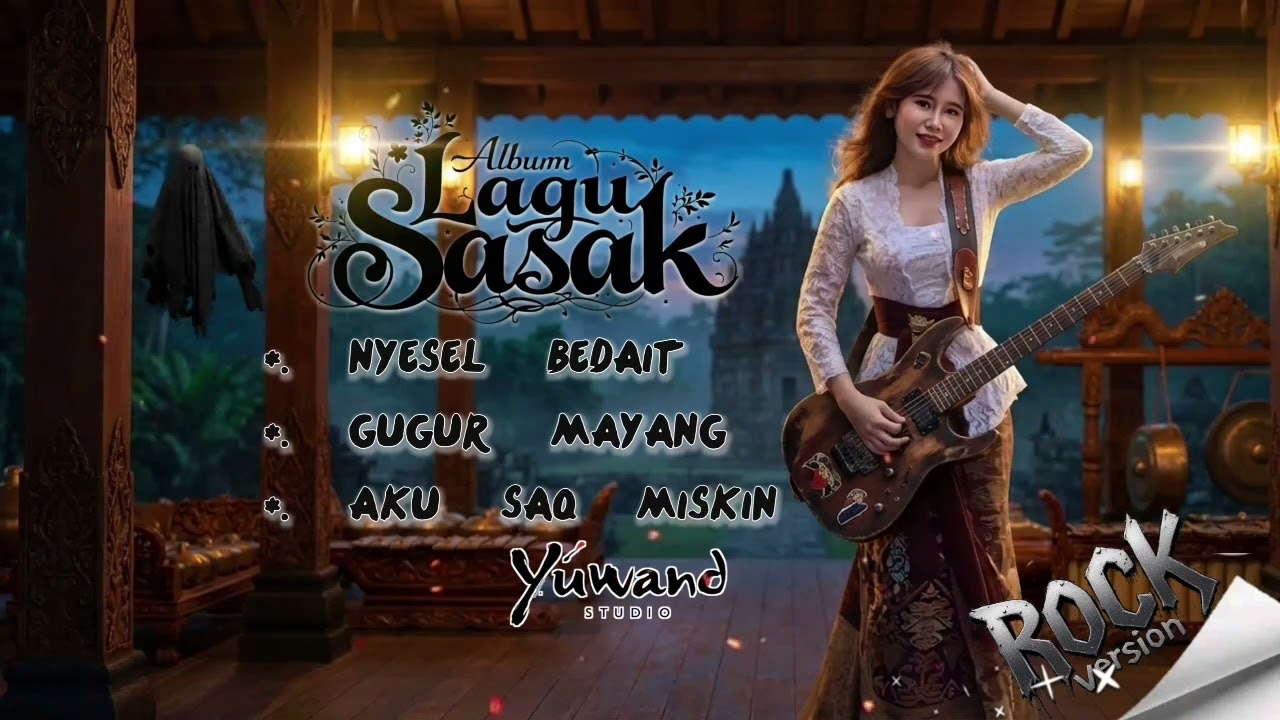 Album lagu sasak Nyesel Bedait Rock version