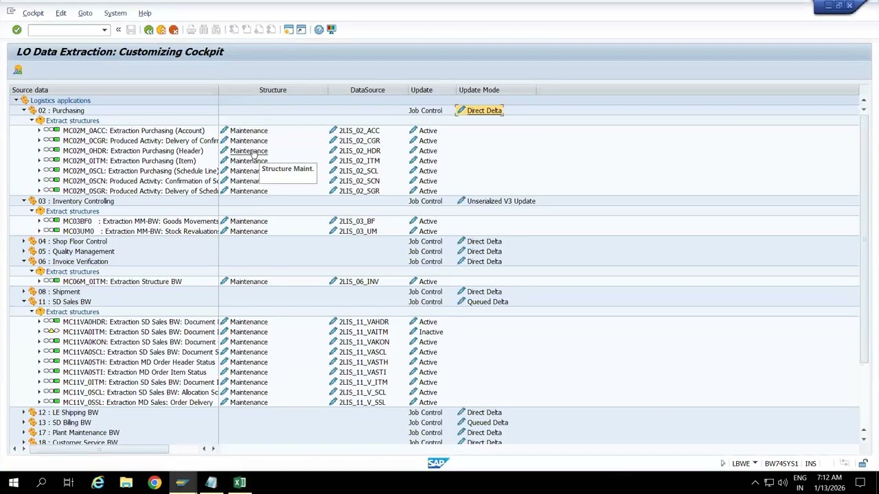 13-01-2026 Update Modes and V3 Jobs Part 1