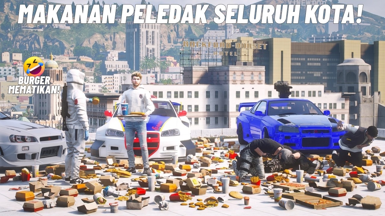 AKU BUAT MAKANAN PELEDAK SELURUH KOTA