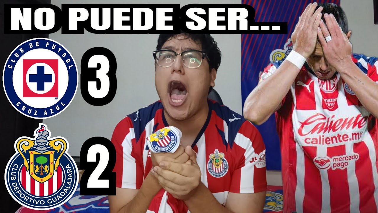 NO PUEDE SER... Reacción a Cruz Azul 3 vs Chivas 2 (Vuelta 4tos de Final) | Goool Gress