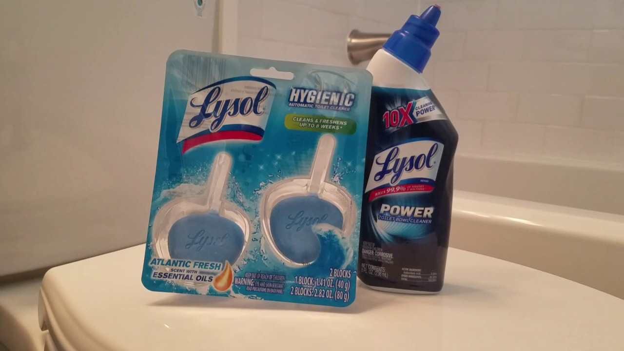 Lysol Automatic Toilet Cleaner (Atlantic Fresh)
