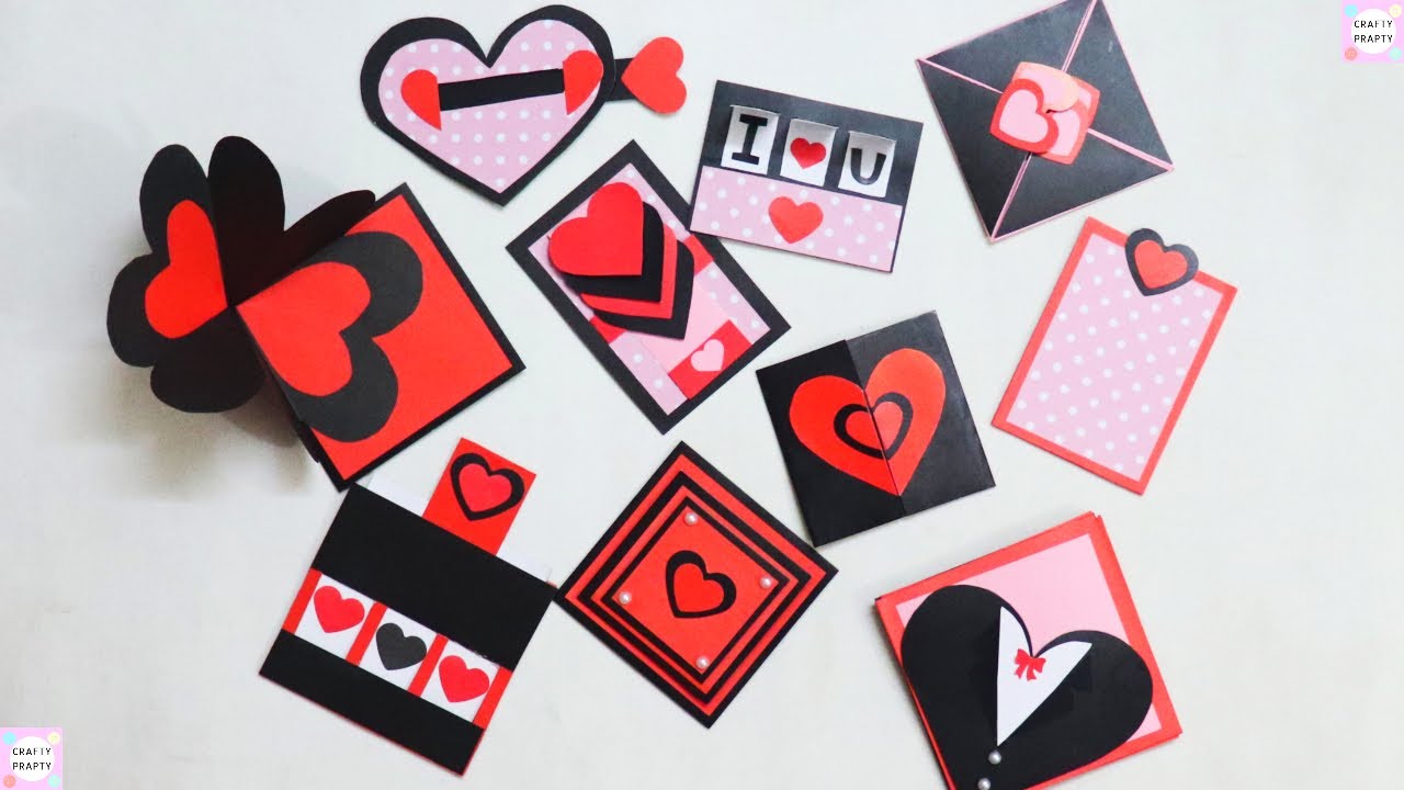 10 Card Ideas for Explosion Box / How to make Explosion box Pages/ How to make Scrapbook Pages