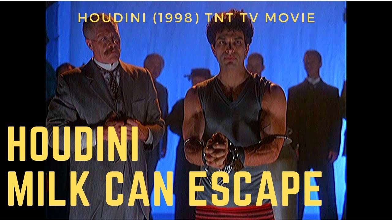 Houdini Milk Can Escape (TNT TV movie Houdini 1998)