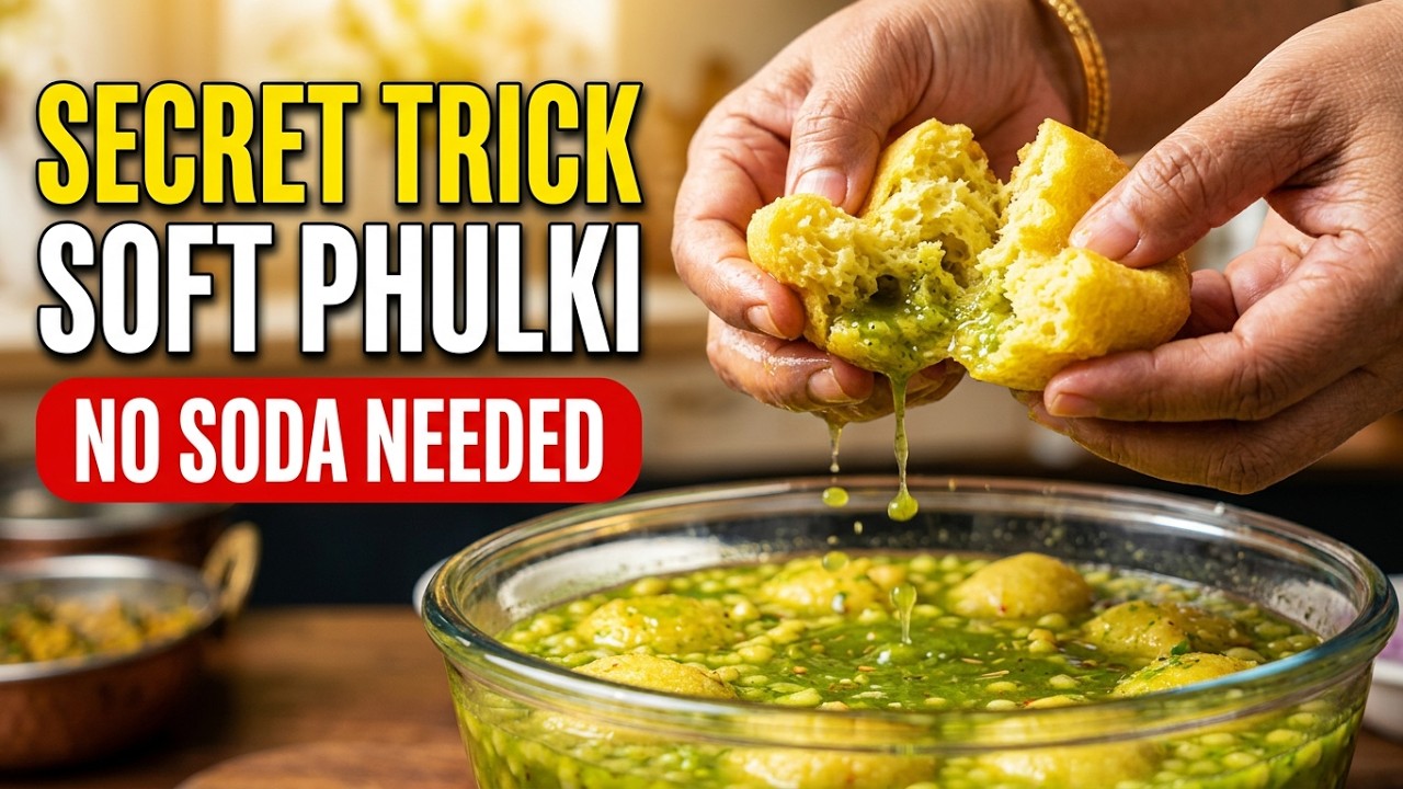 Moong Dal Pani Phulki Recipe | Soft & Crispy Pani Phulki | Iftar Special