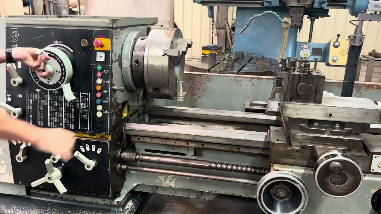 Colchester Magnum 1250 4000mm centre lathe stock 2853