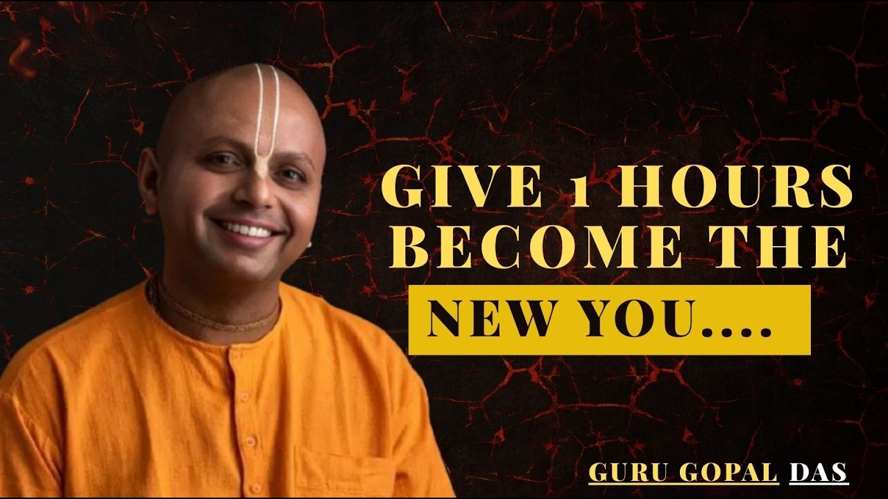 THIS SPEECH WILL REWIRE YOUR MIND | Powerful Motivation to Change Your Life Today |GURU GOPAL DAS