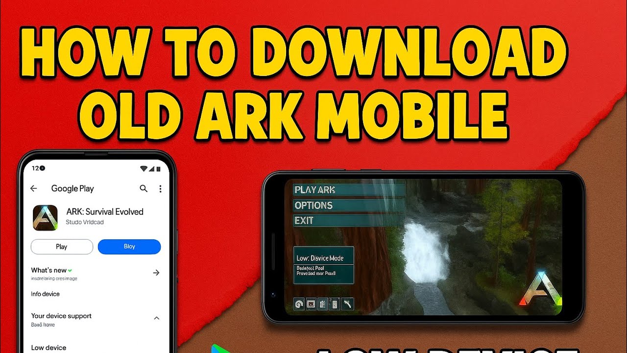 HOW TO DOWNLOAD OLD ARK 🎮 100 % working  ✅ 💯