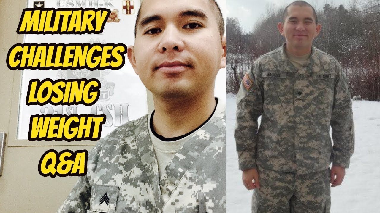 Military Challenges, Losing 80 pounds #ASK a SOLDIER Reboot!