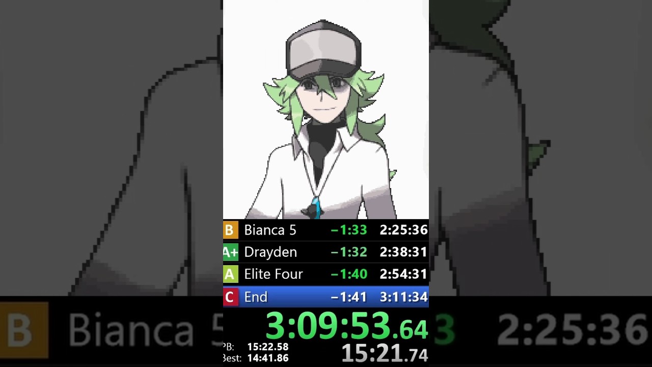 Los Speedruns de Pok&eacute;mon Blanco y Negro son IMPRESIONANTES #pokemon