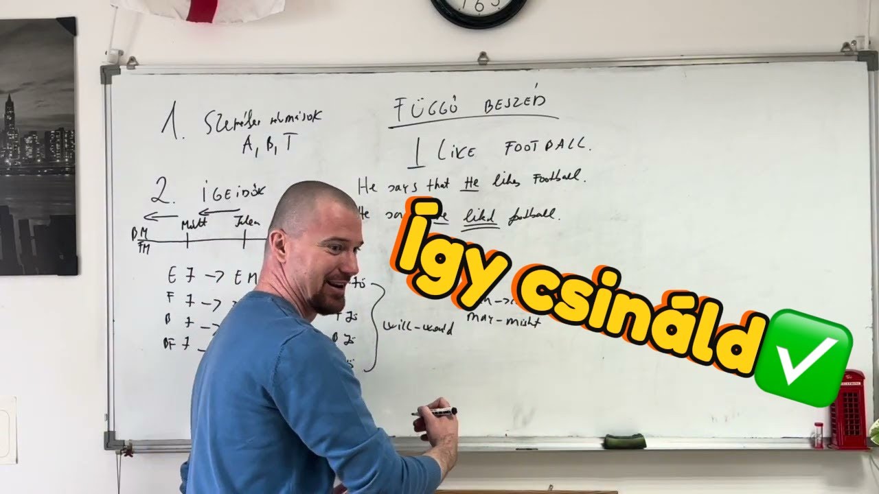 Függő beszéd lépésről lépésre (nem a 'klasszikus' módon) I kijelentő és tagadó mondatok logikusan