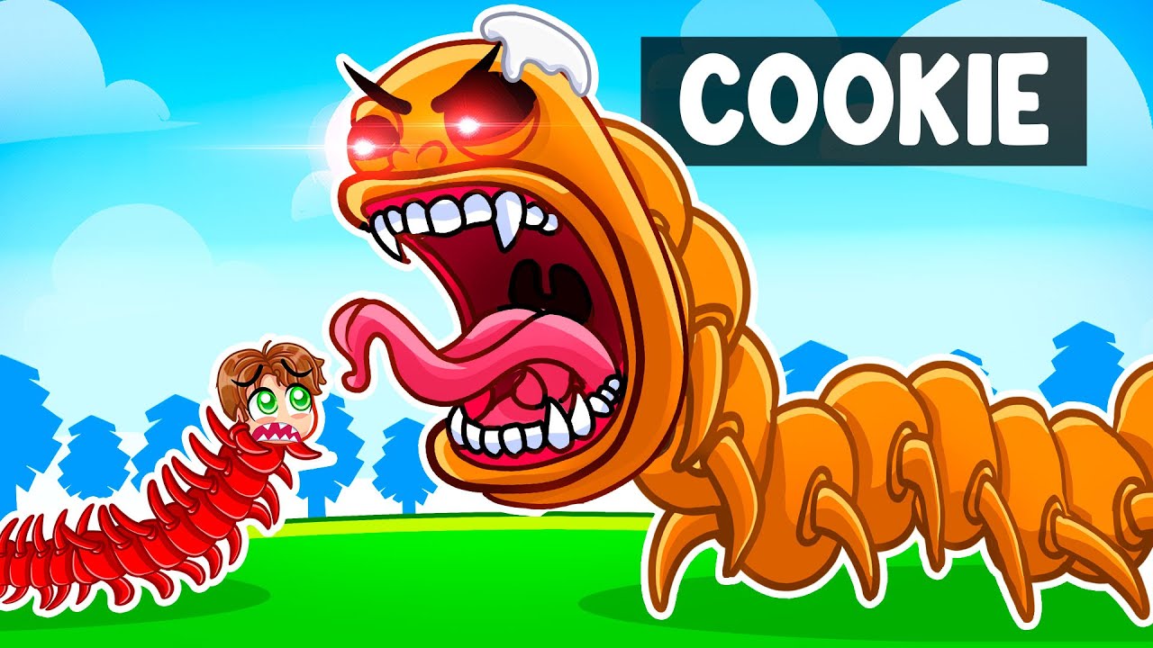 we become the world's BIGGEST CENTIPEDES in roblox