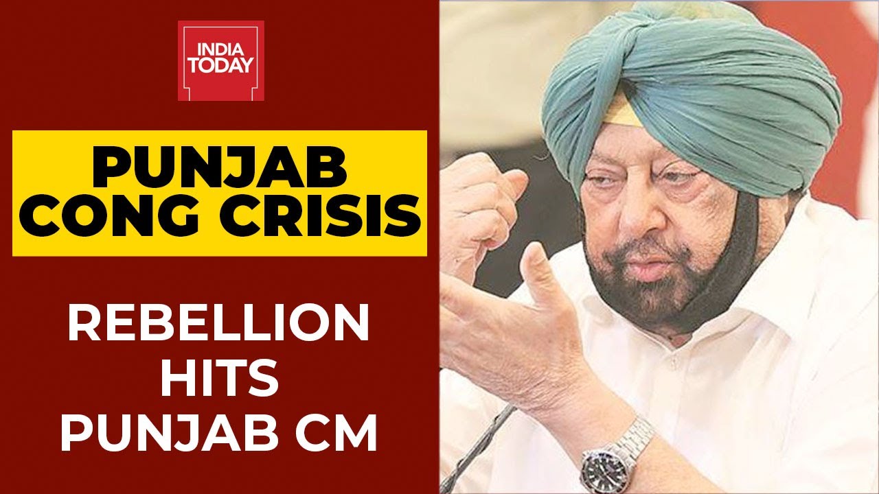 8 Months Ahead Of Punjab Assembly Elections It's Amarinder Singh Vs Navjot Sidhu Again