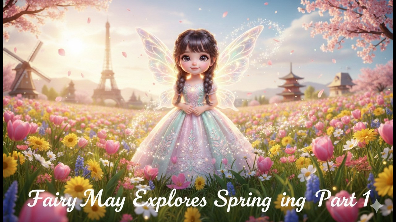 Embark on a magical journey with Fairy May to discover spring around the world.