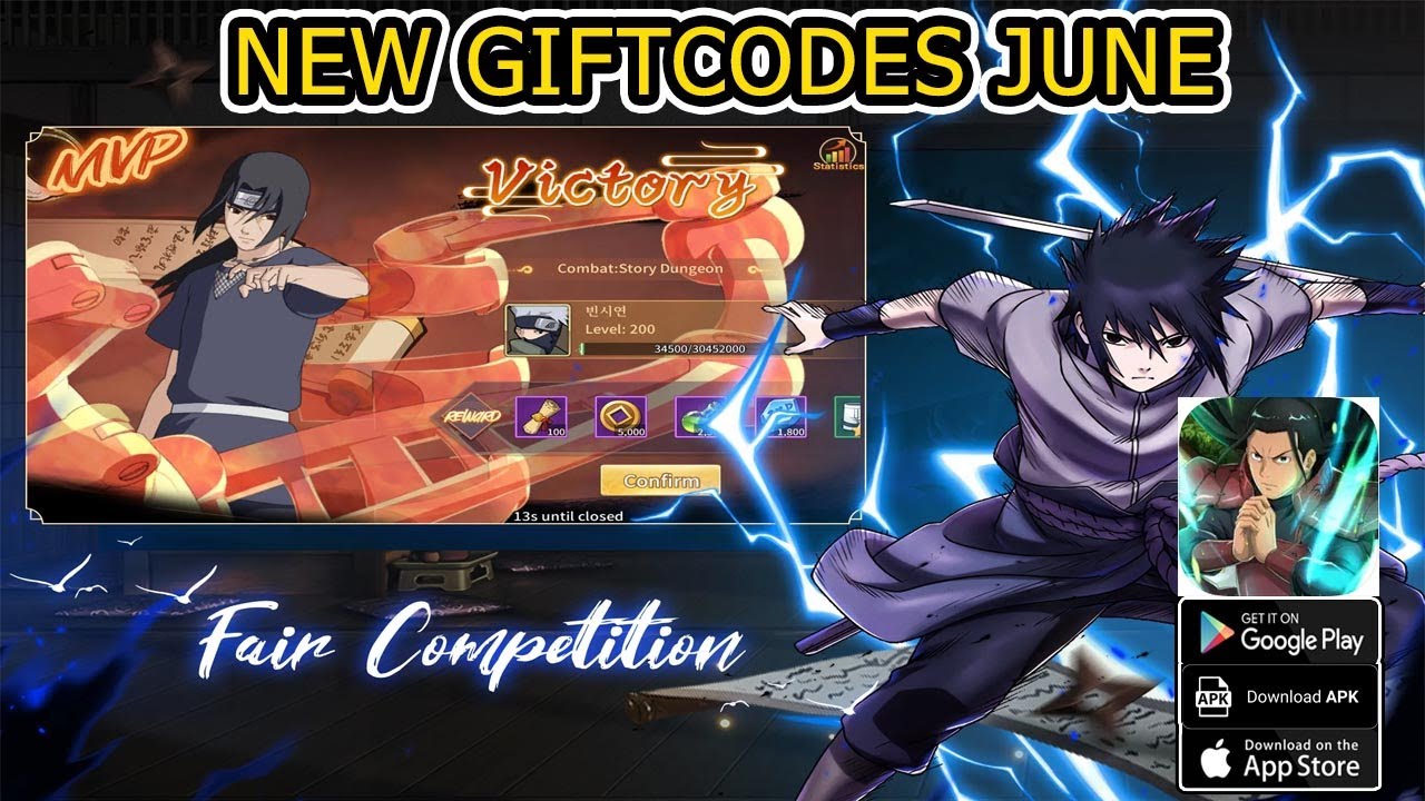 Konoha Crisis Conflict New Giftcodes June - Naruto RPG iOS Android