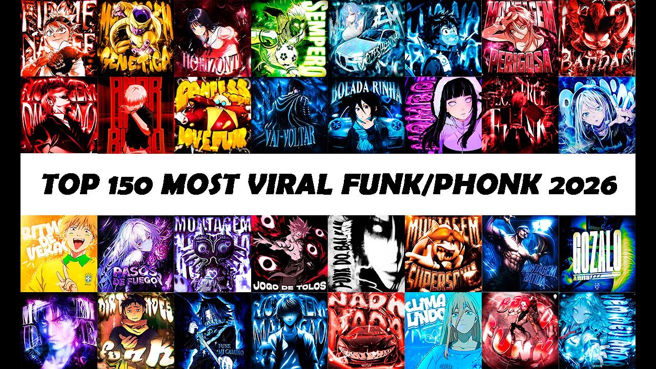 TOP 150 MOST VIRAL FUNK/PHONK 2026 🎵 [ZxcKIng? Mix]
