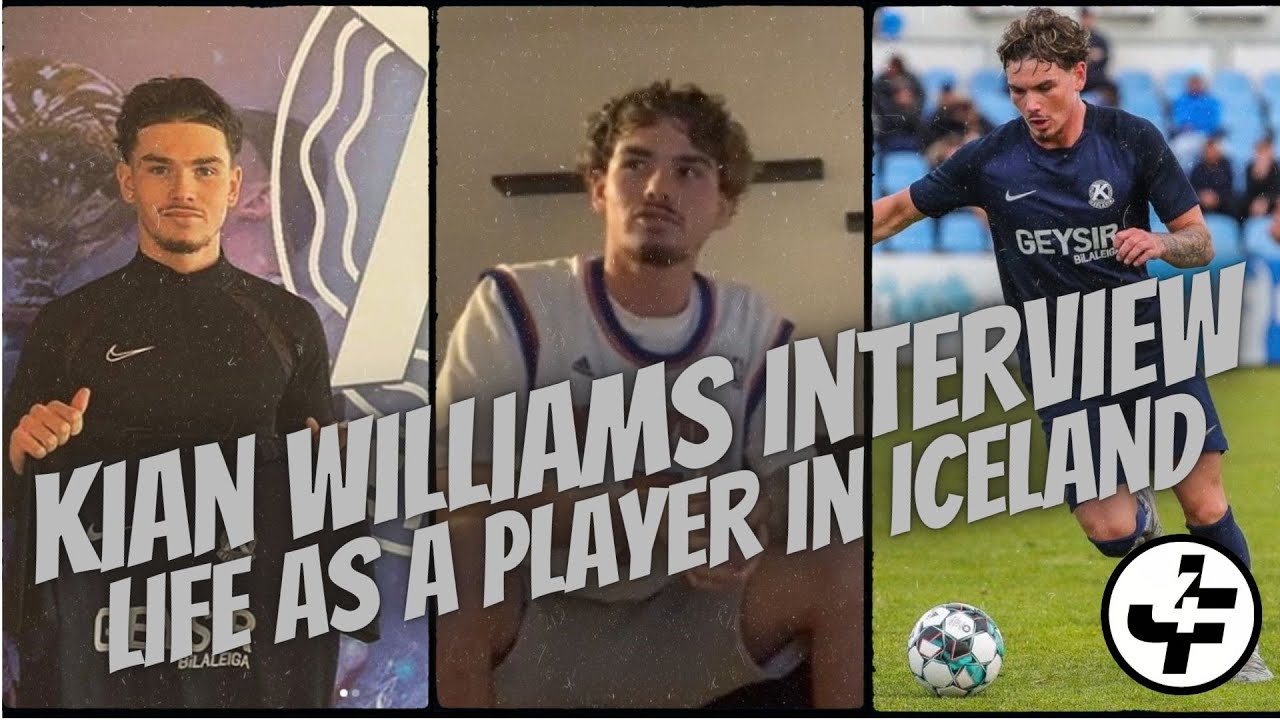 Kian Williams Interview | Being a Pro footballer in Iceland | Jobs4football