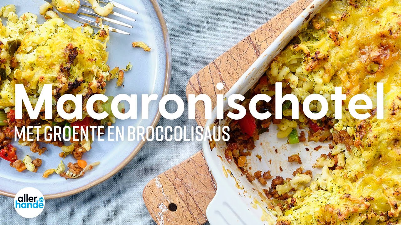 Ovenpasta: macaronischotel met groente | Recept | Allerhande