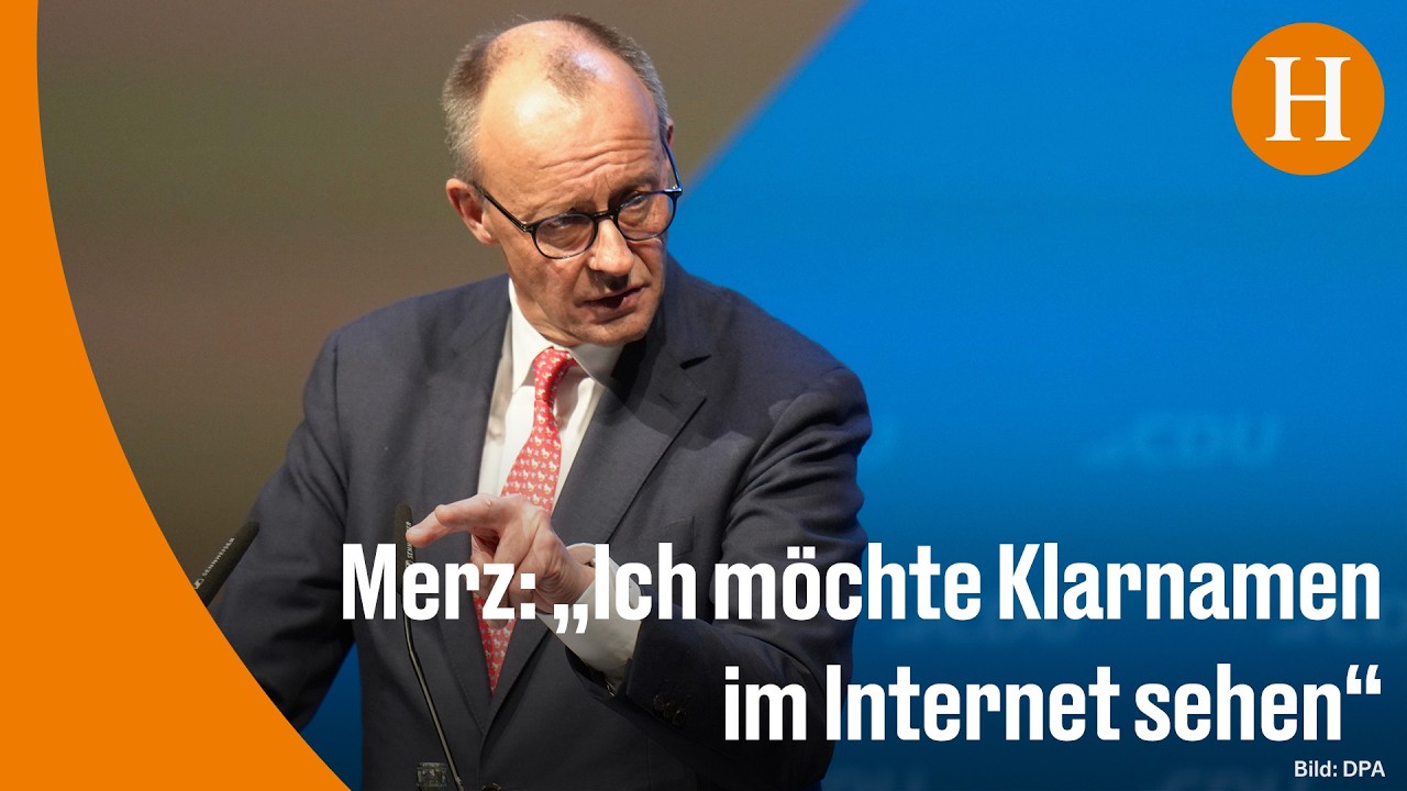 Merz will Anonymit&auml;t im Internet beenden