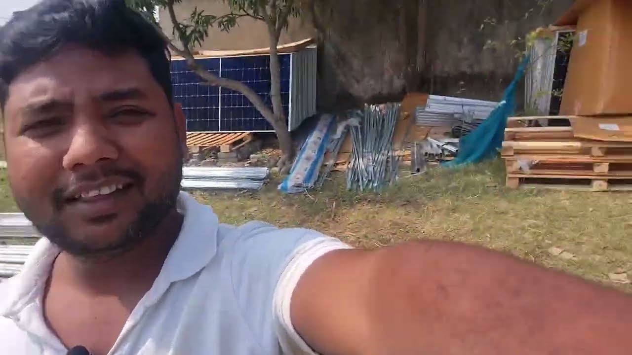 PM Surya Ghar yojana Solar power plant installation project odisa #solar #solarenergy #solarsystem 