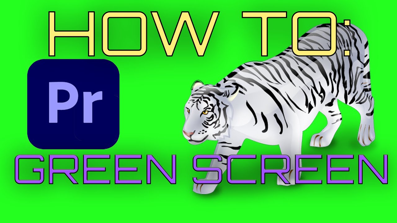 HOW TO: Use a Greenscreen on Premiere Pro (Ultra/Chroma Key)