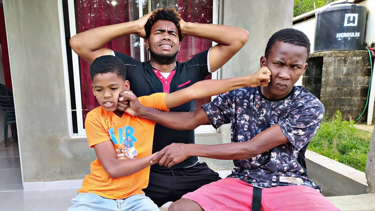 HERMANOS QUE MAS PELEAN EN EL MUNDO // EL HAITIANO COMPALE