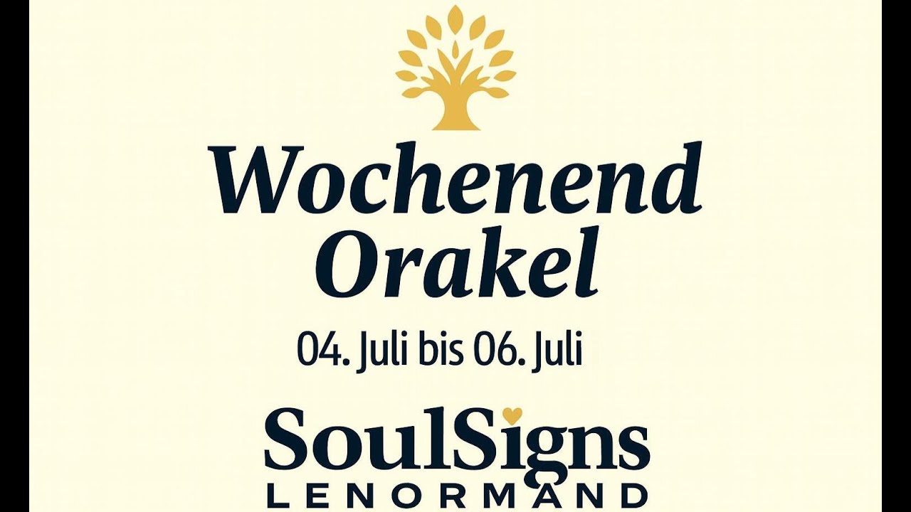 ❤️Wochenend Orakel 04.Juli bis 06.Juli 2025 #kartenlegen #soulmate #liebe #tarot #dualseele #orakel
