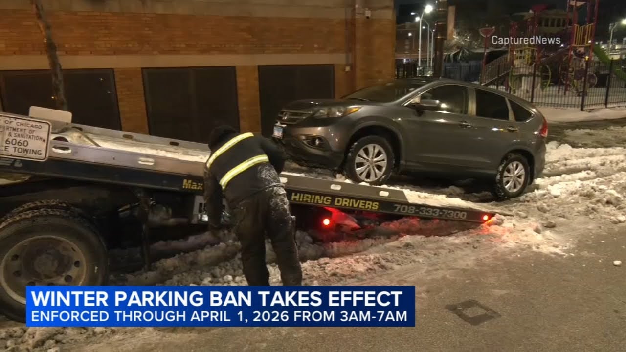 Chicago winter overnight parking ban takes effect