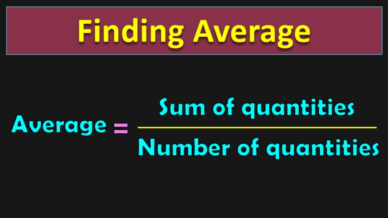 Class 5 | How to find AVERAGE? | PMCE