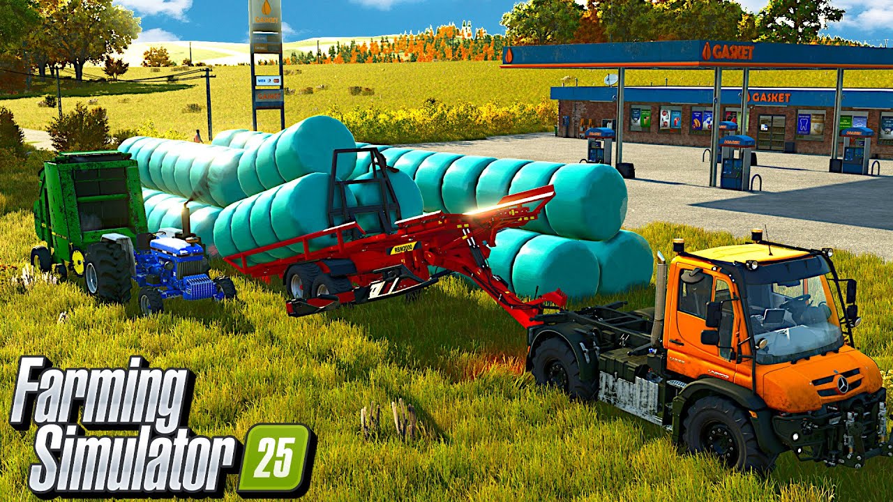 We're Making Silage Bales Faster Than EVER! | Farming Simulator 25