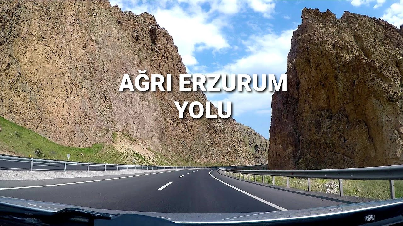 AĞRI ERZURUM YOLU YOL MANZARALARI