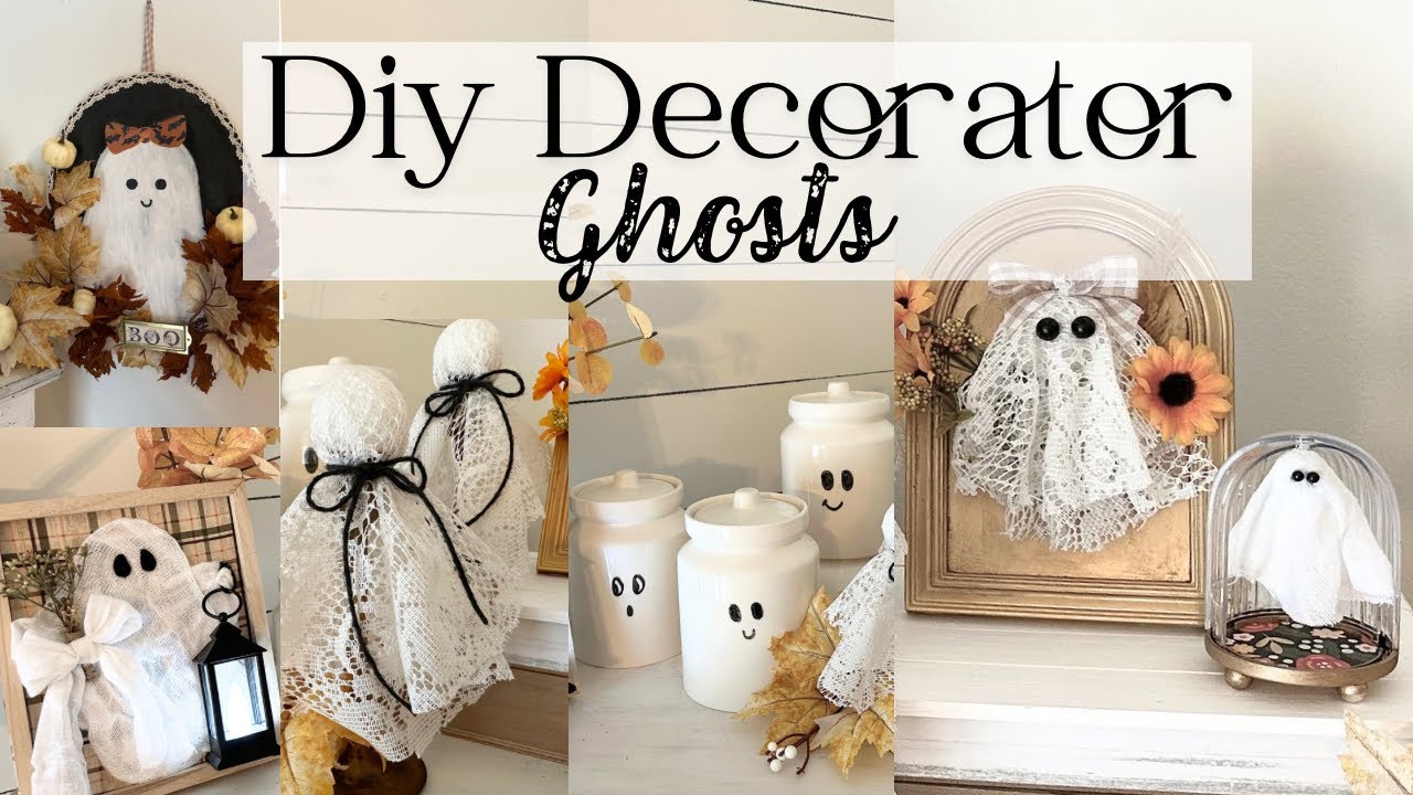 Diy Ghosts for Halloween Decorating | Home Decor Ghosts