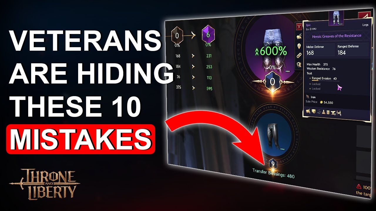 You Are Making These 10 Hidden Mistakes and Nobody Is Telling You About Them in Throne and Liberty