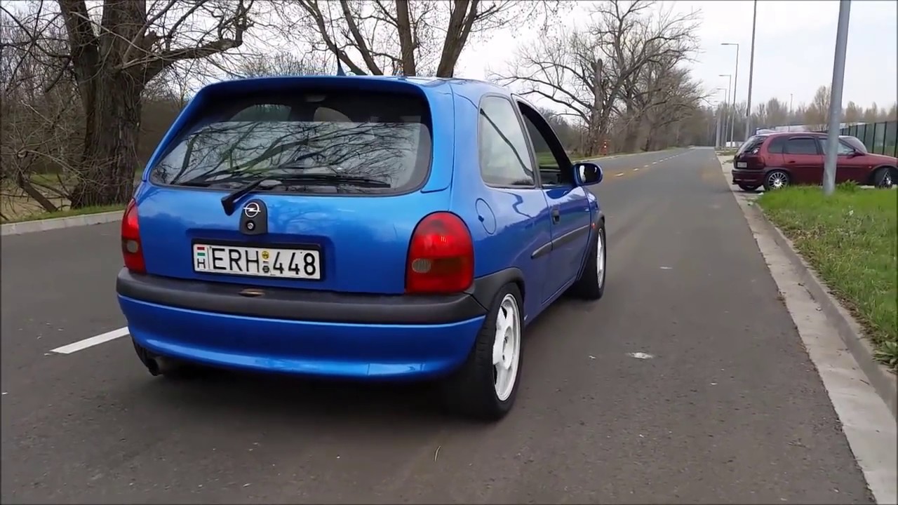 corsa b v6 launch test  20 8v
