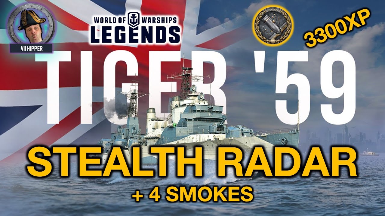 Tiger '59 Stealth Radar + Smogathon (World of Warships: Legends Xbox Series X 4K)