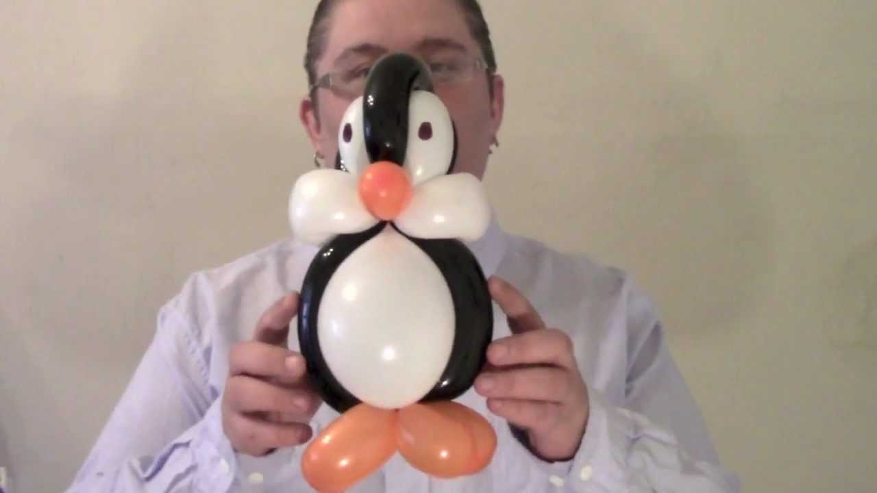 Chubby Penguin Balloon Animal | ChiTwist Chicago Balloon Twisting