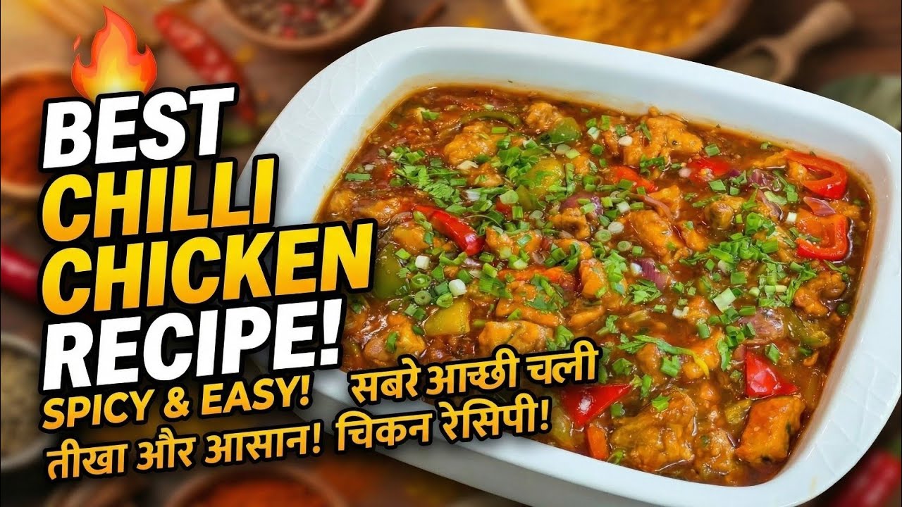  Chilli Chicken Recipe | सबसे अच्छी और आसान चिकन रेसिपी! |