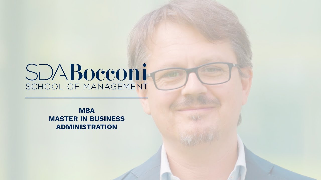 MBA - Words from the Director | SDA Bocconi