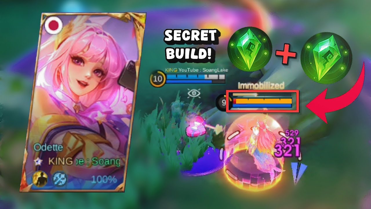 INSTAN KILL!!! BUILD ODETTE TERSAKIT 2026! Pakai Build Ini Auto One Hit! Tips &Trick Odette 2026
