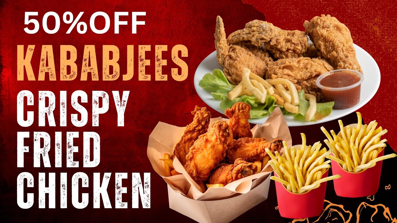 Kababjees Fried Chicken Review 🍗 🐔 50% Off | Say NO TO KFC ❌️ #kababjeesfriedchicken