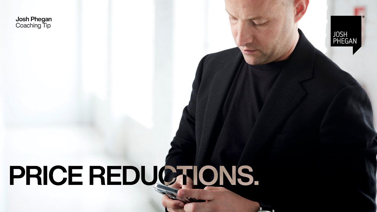 Coaching Tip - Price reductions.