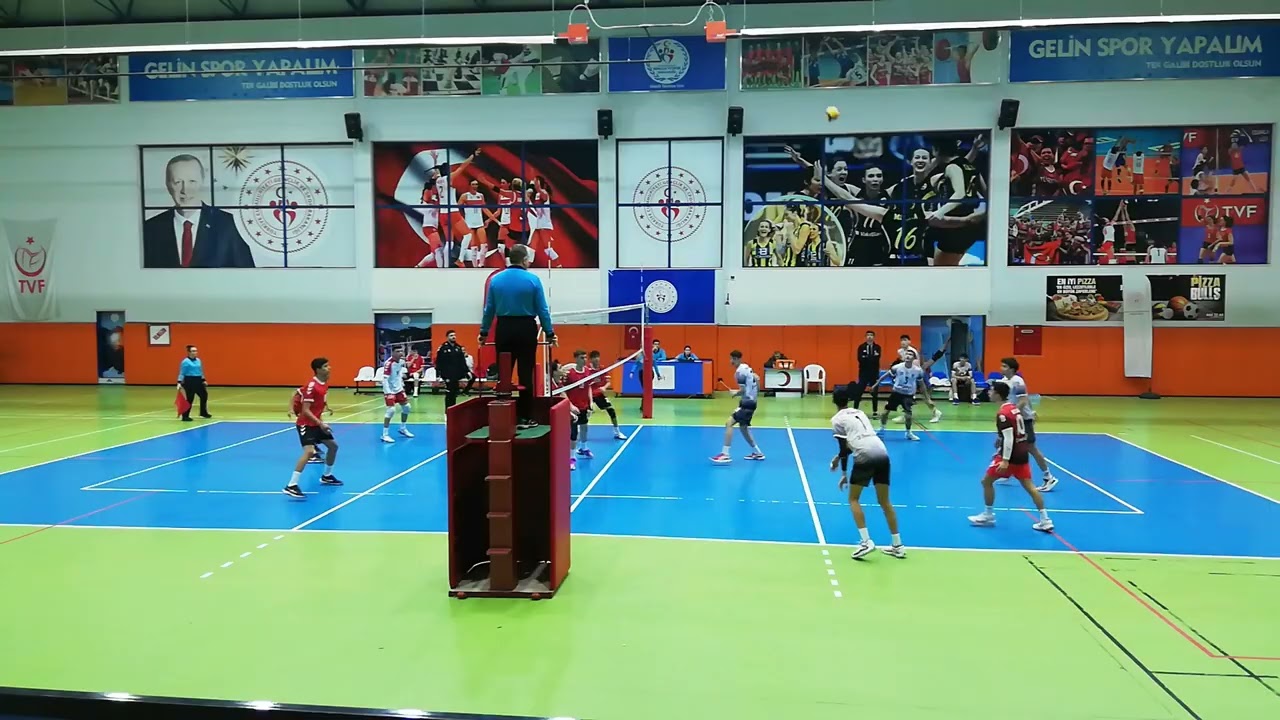 ZİRAAT BANKASI : 3 - SPOR TOTO : 0 ( KÜÇÜK ERKEKLER SÜPER LİGİ MÜCADELESİ )