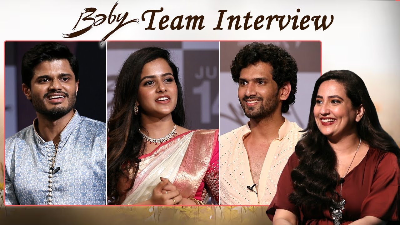 Baby Movie Team Interview | Anand Deverakonda | Vaishanavi Chaitanya | Viraj Ashwin | Manastars