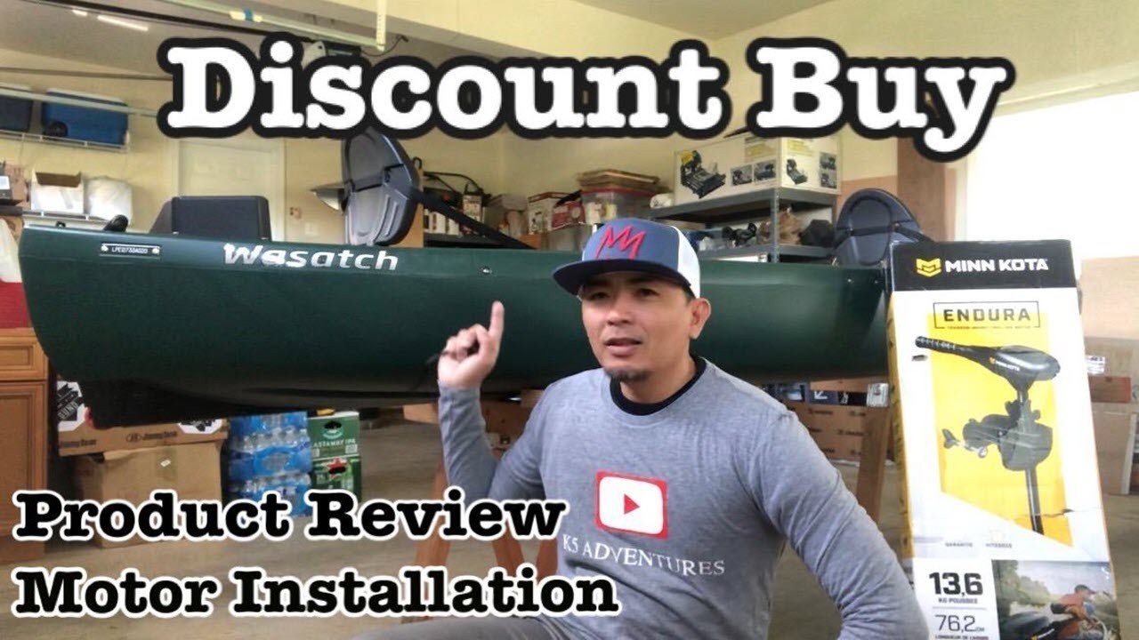 Discount Buy: Wasatch Canoe and Minn Kota Trolling Motor