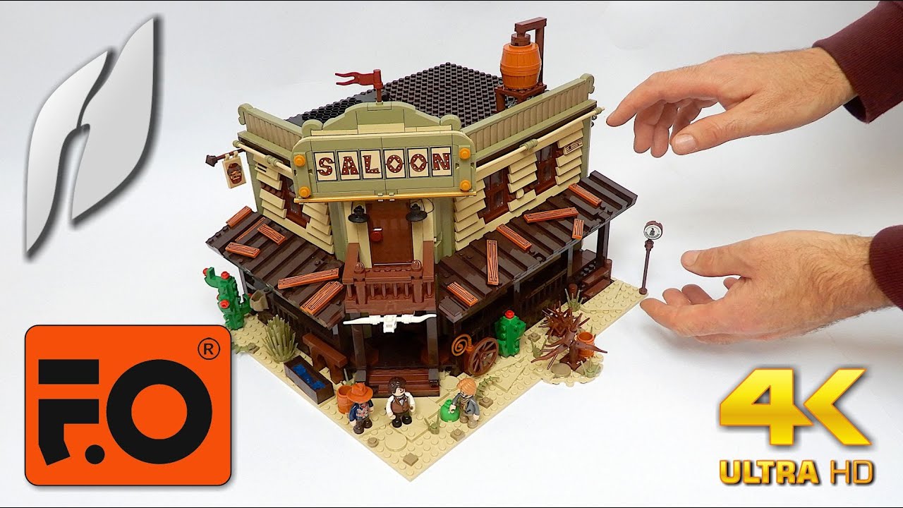New Arrival - Western Saloon (FUNWHOLE F9021 - Unboxing and Review) #funwhole #buildingblocks #toys