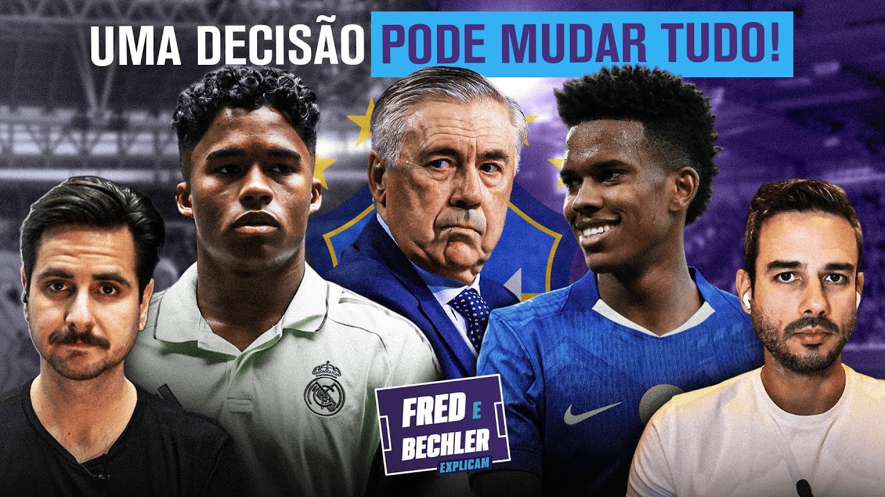 POR QUE ENDRICK E ESTÊVÃO ESTÃO TENDO REALIDADES TÃO DIFERENTES NA EUROPA? | FRED E BECHLER EXPLICAM