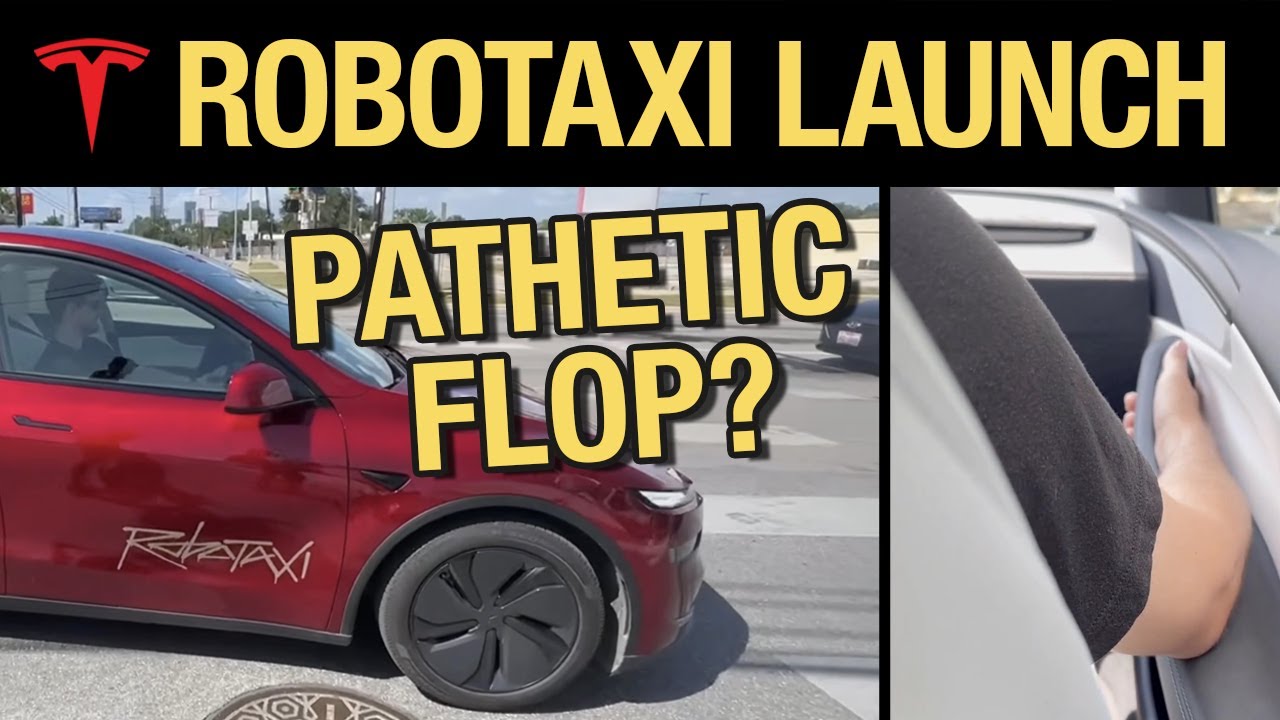 Tesla Robotaxi &lsquo;Laughably Far Behind Waymo&rsquo;