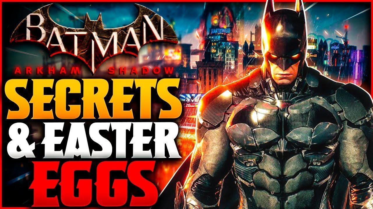 Самые невероятные секреты и пасхалки Batman: Arkham Shadow!
