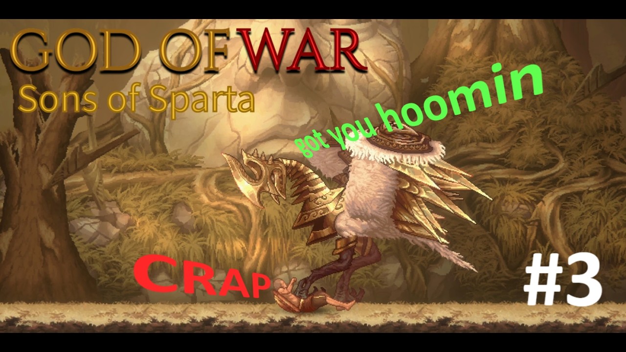 BOSS TAKEDOWN!!!!!!!! - God Of War, Sons of Sparta - (Part 3)